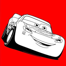 Cars 3 Flash McQueen Race coloring page