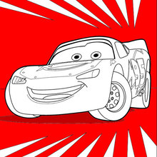 Cars 3: Lightning Mcqueen Coloring Pages - Hellokids.Com