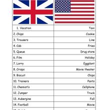British/American School Lesson