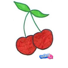 Red CHERRY drawing lesson