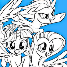 My little pony: the movie coloring pages 