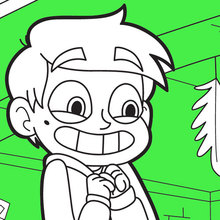Marco Diaz coloring page