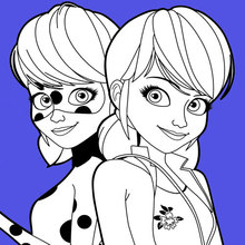 New Miraculous coloring game