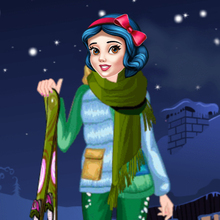 Princess Winter Skiing online game