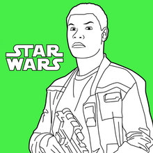 Finn - Star Wars coloring page