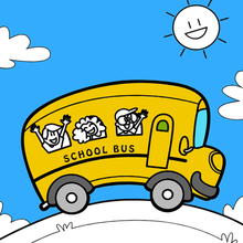 Back to School 1 coloring page