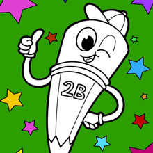 Back to School 3 coloring page