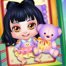Baby Snow Sick Day online game