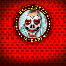 Models Halloween Face Art online game