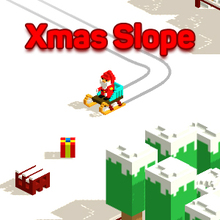 Xmas Slope online game