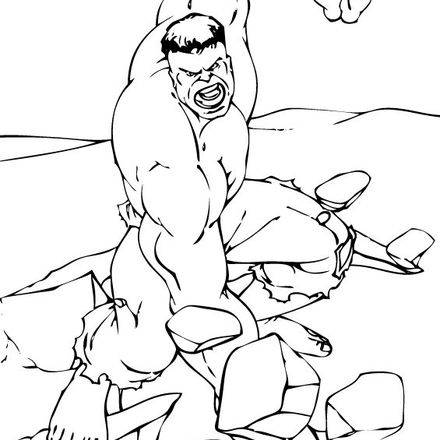Hulk : Coloring pages, Free Online Games, Videos for kids, Reading ...