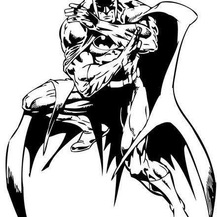 BATMAN coloring pages - 69 free superheroes coloring sheets