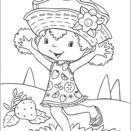 STRAWBERRY SHORTCAKE coloring pages - 30 online toy dolls printables