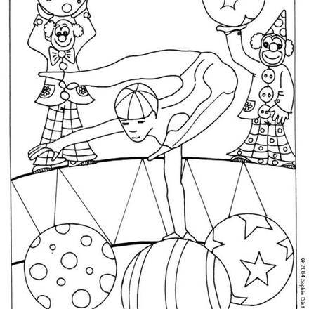 Acrobat : Coloring pages, Free Online Games, Videos for kids, Reading ...