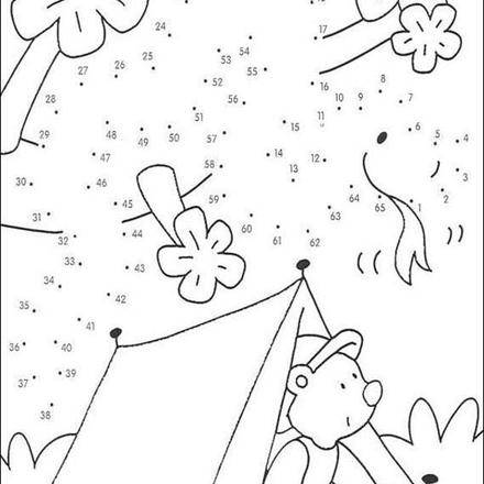 DOT TO DOT games - 21 free dot to dot printable worksheets for kids