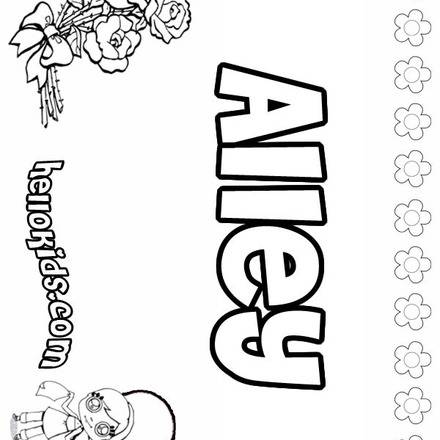 A names for girls coloring sheets - 0 printables to create your name poster
