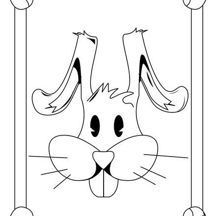 EASTER BUNNY coloring pages - 37 online bunnies coloring printables for ...