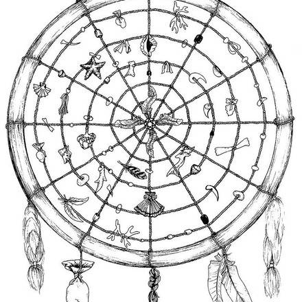 INDIAN mandalas - Coloring pages - Printable Coloring Pages - Hellokids.com