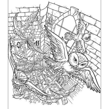 HARRY POTTER coloring pages - 33 HARRY POTTER online coloring sheets ...