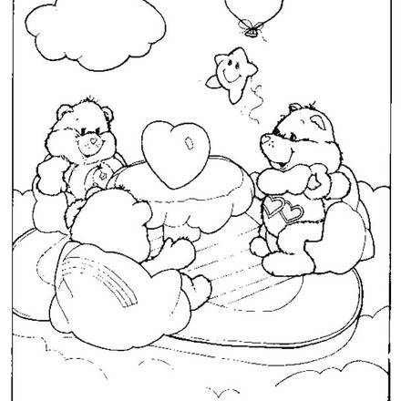 CARE BEARS coloring pages - 17 printables of your favorite TV characters