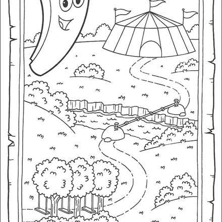 DORA THE EXPLORER coloring pages - 53 printables of your favorite TV ...
