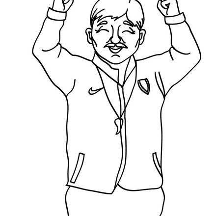 Soccer coloring pages, online games and fun activities for kids