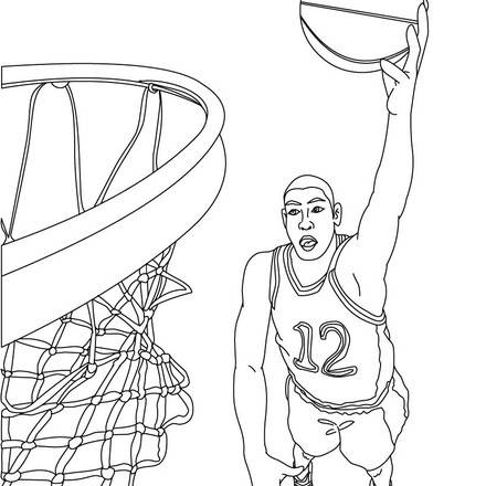 Basketball : Coloring pages, Free Online Games, Videos for kids ...