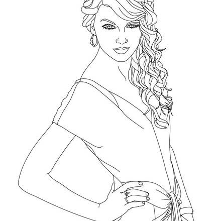 TAYLOR SWIFT coloring pages - Coloring pages - Printable Coloring Pages ...