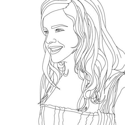 EMMA WATSON coloring pages - Coloring pages - Printable Coloring Pages ...