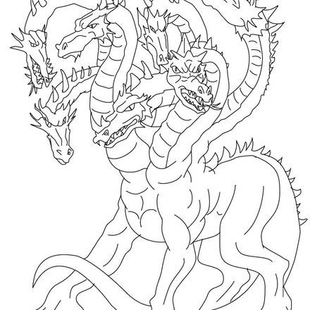 GREEK FABULOUS CREATURES AND MONSTERS coloring pages - Coloring pages ...