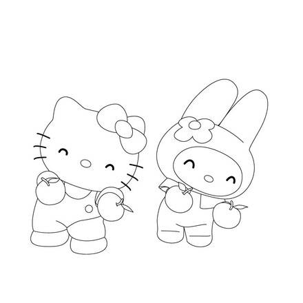 HELLO KITTY coloring pages - 36 online toy dolls printables for girls