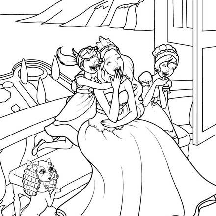 Barbie coloring pages - Hellokids.com