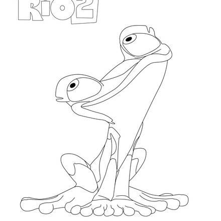 Free Colorig Rio2 Rio 2 Coloring Pages - Rio 2 printable coloring pages for kids