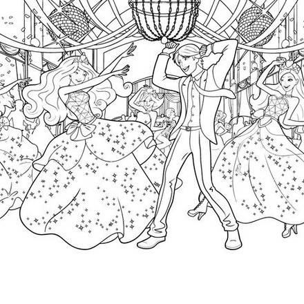 Barbie THE PRINCESS CHARM SCHOOL coloring pages - Online printables for ...