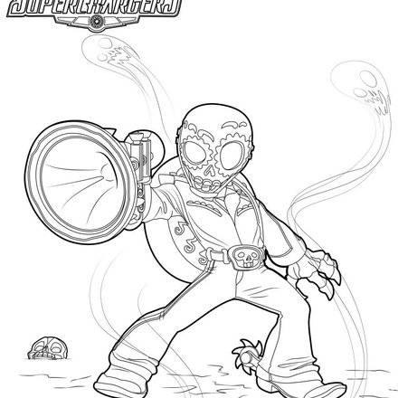 Skylanders: Free coloring pages, games and activities for kids