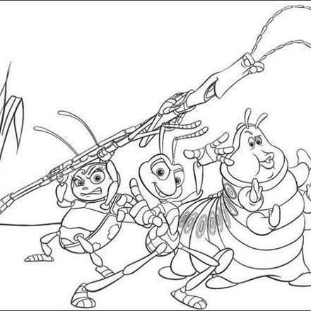 A Bugs life coloring pages - 24 free Disney printables for kids to ...