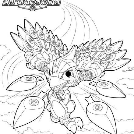 Skylanders: Free coloring pages, games and activities for kids
