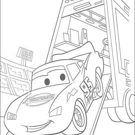 Cars coloring pages - 52 free Disney printables for kids to color online