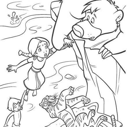 THE JUNGLE BOOK 2 Disney movie coloring books - 20 free Disney ...