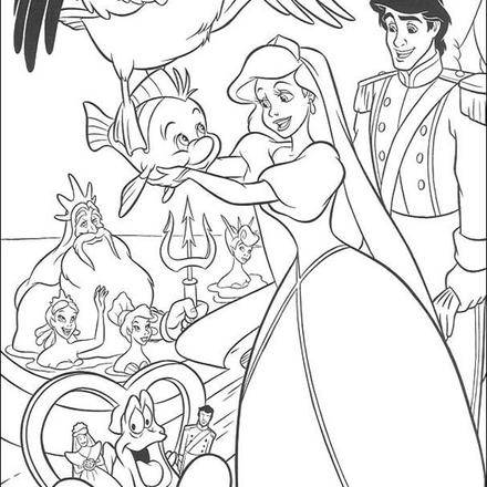 Ariel : Coloring pages, Free Online Games, Daily Kids News, Videos for ...
