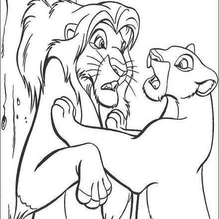 The Lion King coloring pages - 100 free Disney printables for kids to ...