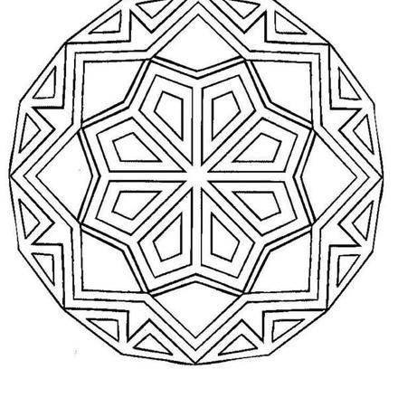 Mandalas for ADVANCED - Coloring pages - Printable Coloring Pages ...