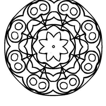 Mandalas for ADVANCED - Coloring pages - Printable Coloring Pages ...