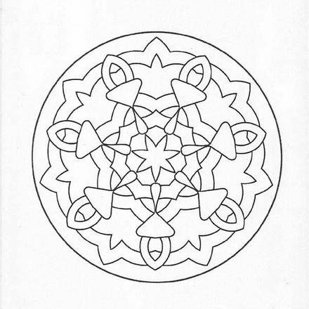 Mandalas for ADVANCED - Coloring pages - Printable Coloring Pages ...