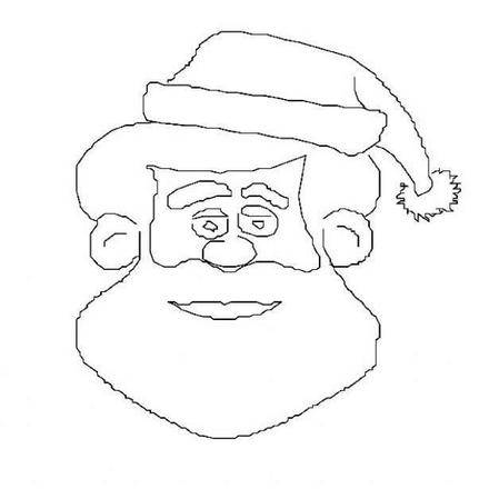 Santa: free printable coloring pages, crafts, games and activites for ...