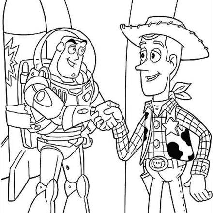 Toy Story coloring book pages - 53 free Disney printables for kids to ...