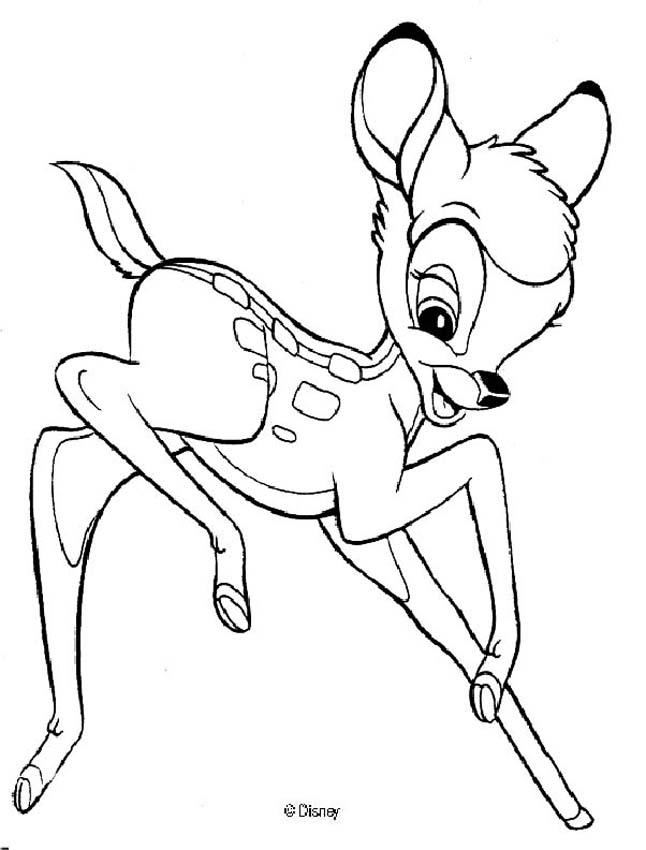 Bambi 74 coloring pages - Hellokids.com