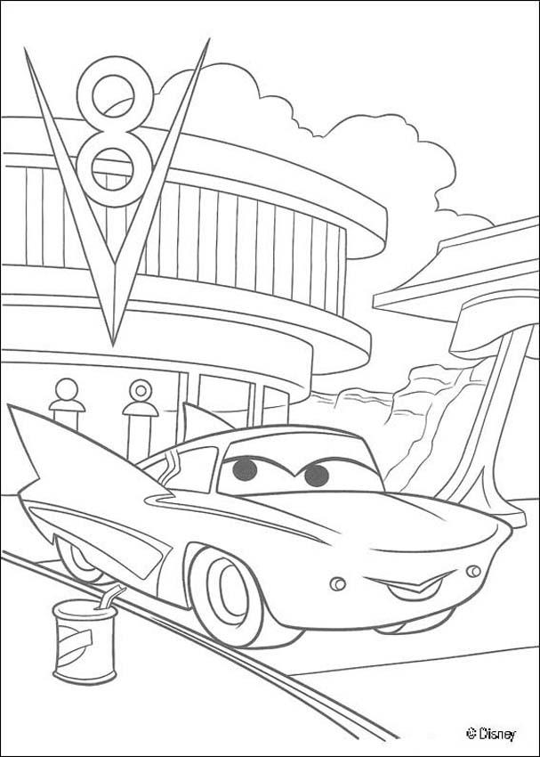 Car Picture For Coloring 7