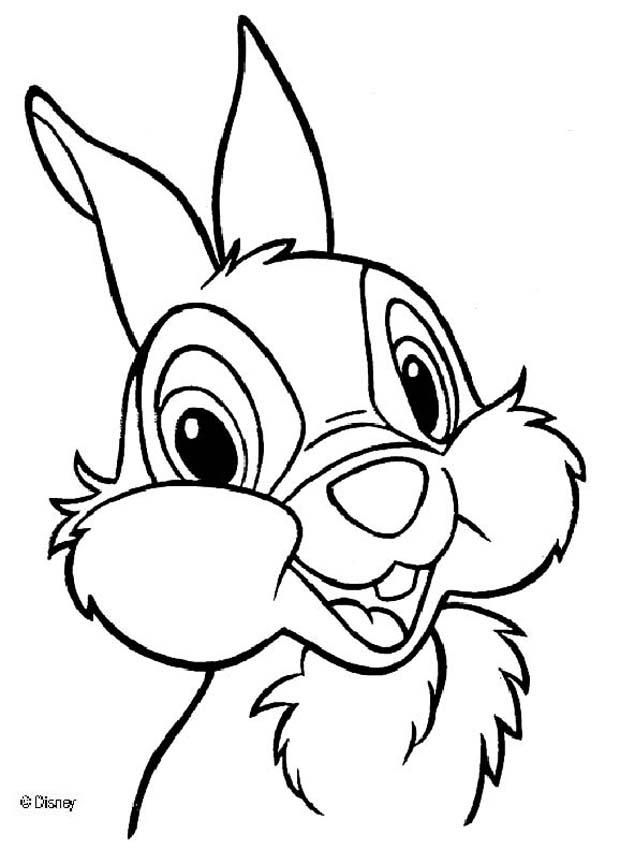 Thumper 2 coloring pages - Hellokids.com