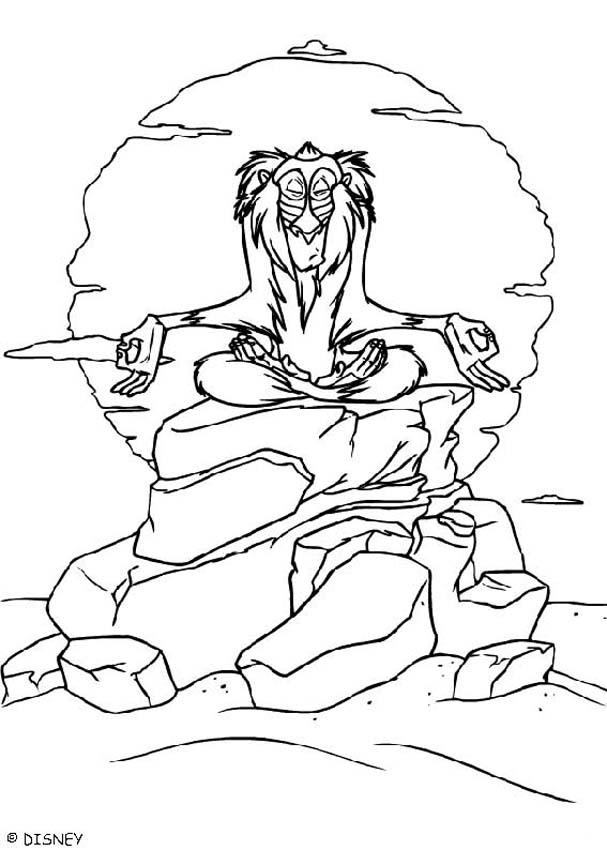 The Lion King Coloring Pages 6